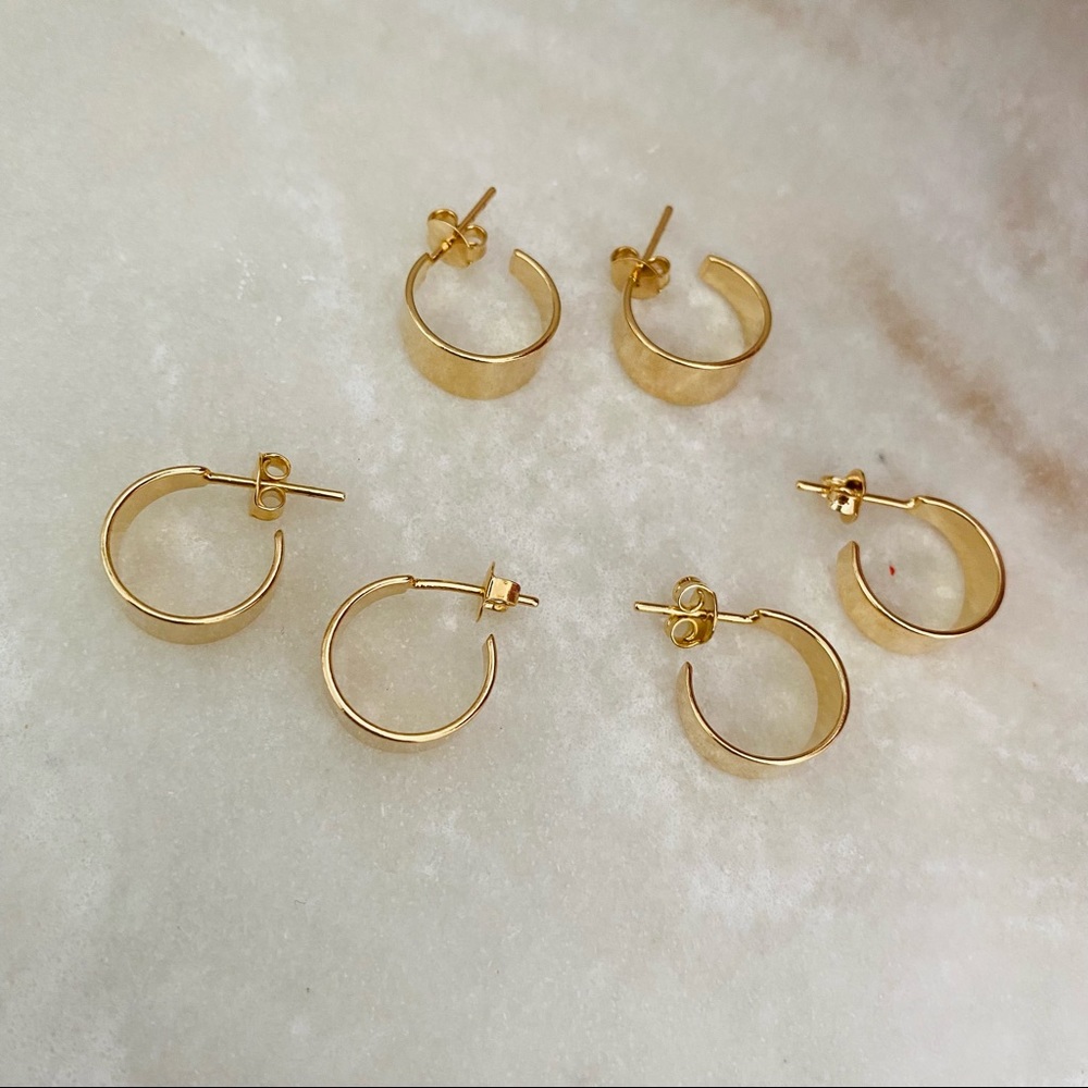 Small Chunky hoops